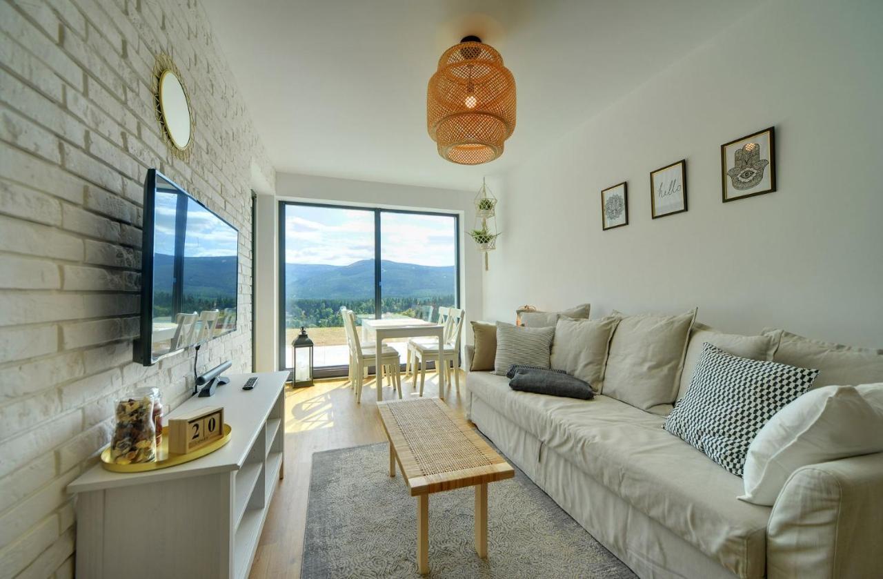Apart Invest Szklarska 800 B2 ชกลาร์สกา ปอเรมบา ภายนอก รูปภาพ