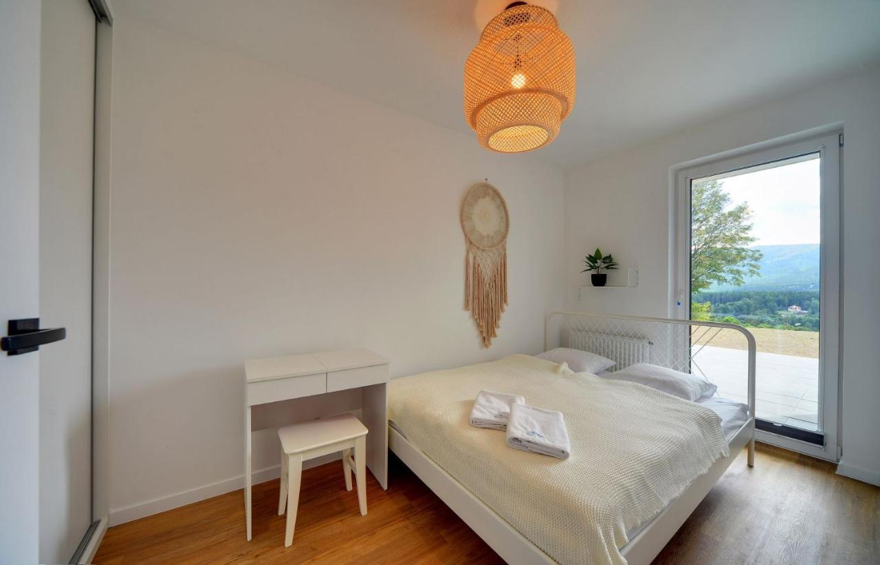 Apart Invest Szklarska 800 B2 ชกลาร์สกา ปอเรมบา ภายนอก รูปภาพ