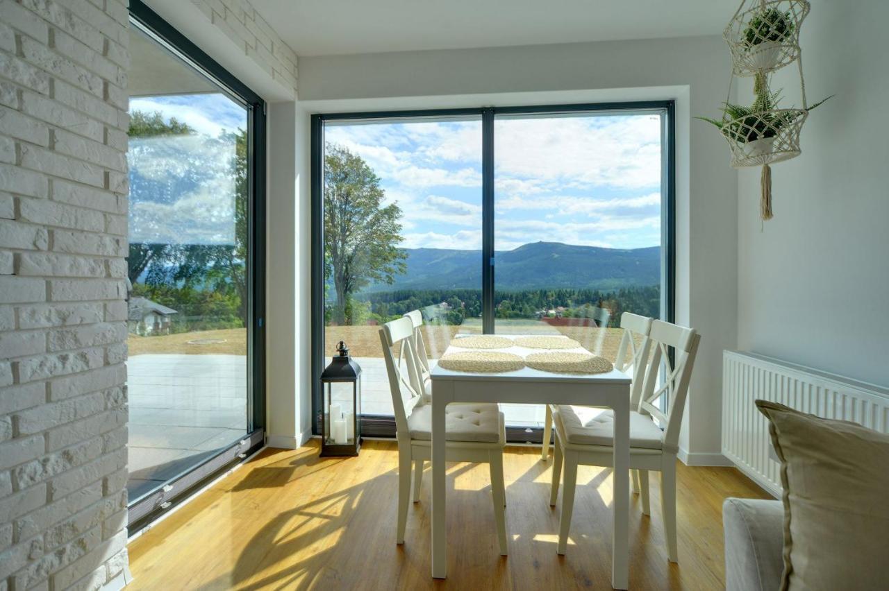 Apart Invest Szklarska 800 B2 ชกลาร์สกา ปอเรมบา ภายนอก รูปภาพ